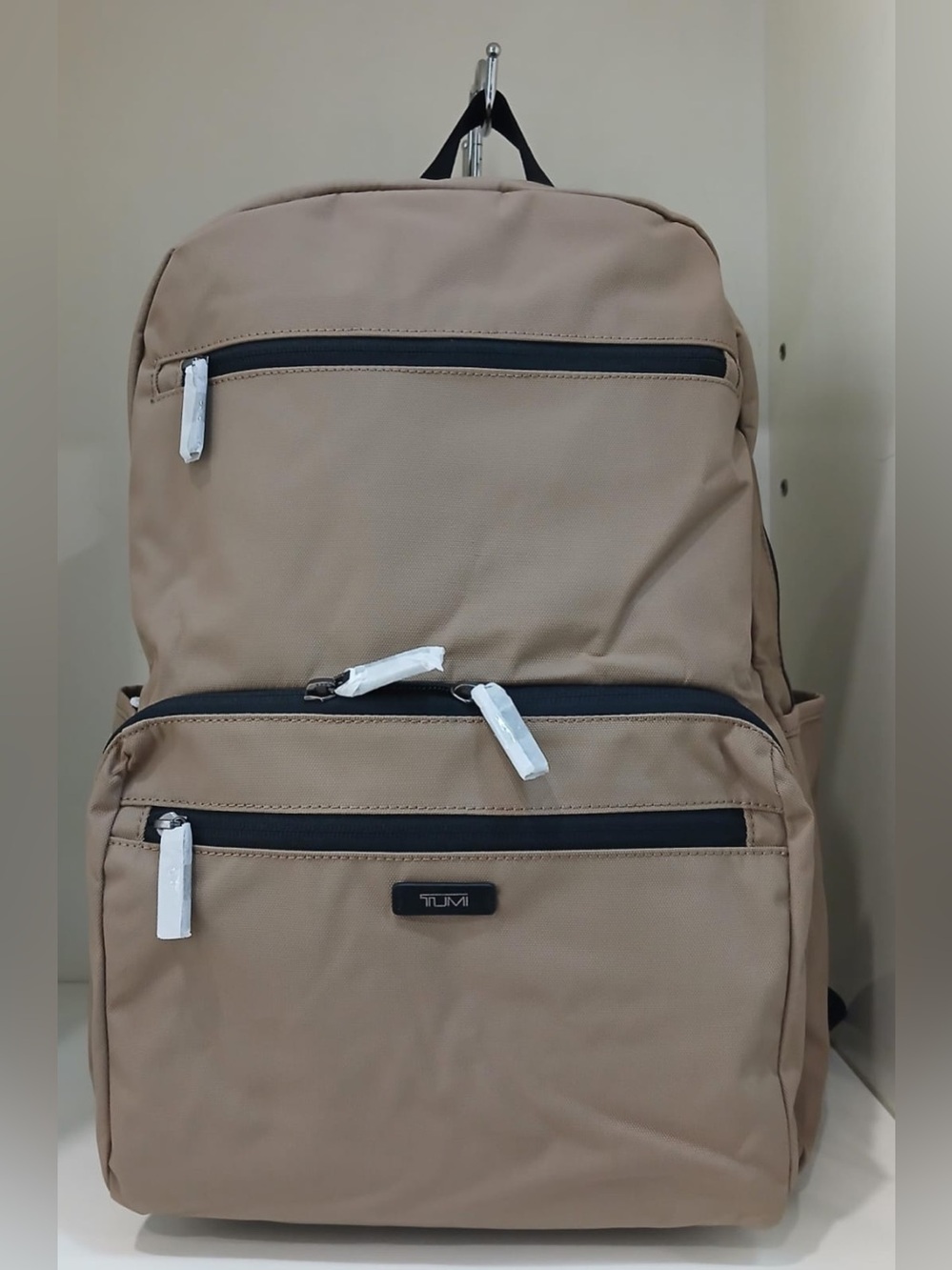NWT TUMI Packable/Foldable Backpack Sand/Black